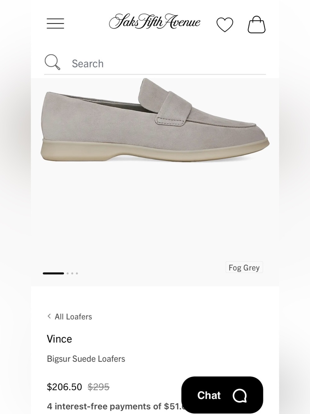 Vince Suede Penny Loafers in Light Gray